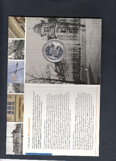 Beschrijving: 5 Euro 100 JAAR MUNTGEBOUW ORIG.PACKAGE